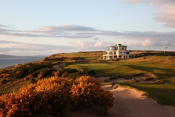 Sunset over Castle Stuart