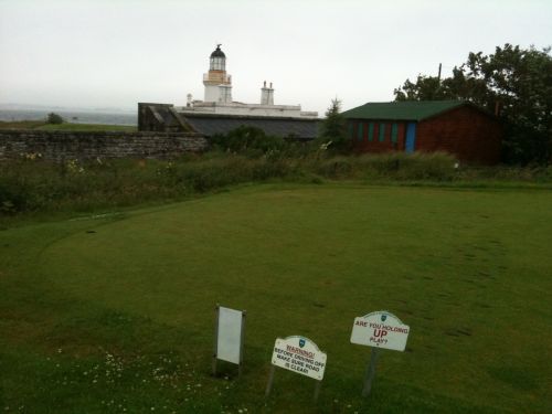 Banchory Point Lighthouse (red)