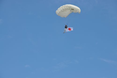 Japanese flag at evian masters (ered)