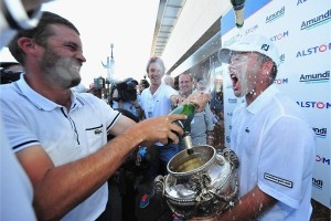 Thomas Levet drowned in champers at 2011 French Open