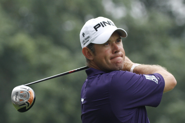 Lee Westwood driving day one