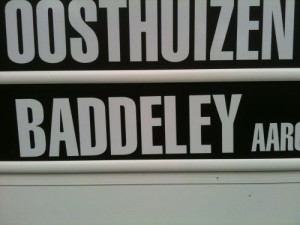 Pairing of Oosthuizen & Baddeley (red)