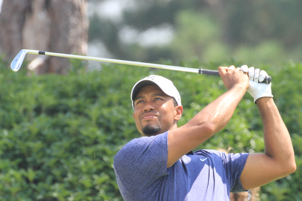 Tiger Woods - day two