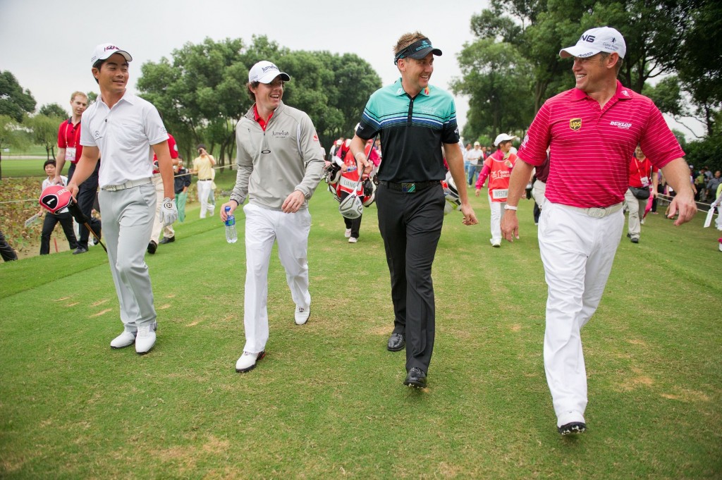 2011 China Golf Challenge - Liang, McIlroy, Westwood and Poulter