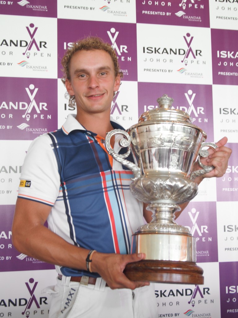 Joost Luiten wins 2011 Iskandar Johor Open