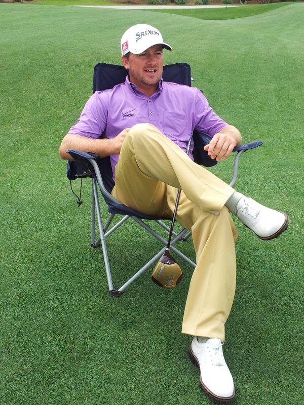 G Mac in Chair on 18th at Redstone (red)