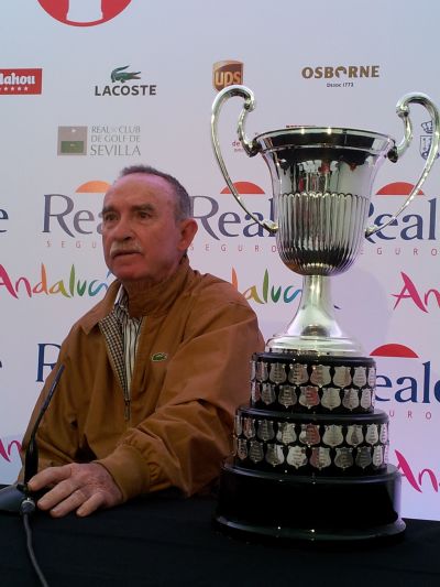 Antonio Garrido - winner of 1972 Spanish Open (red)