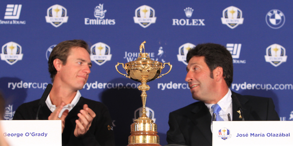 European Ryder Cup Captain, Jose Maria Olazabal announces Nicolas Colasaerts and Ian Poulter as his Captain's picks for the 2012 Ryder Cup at Medinah.