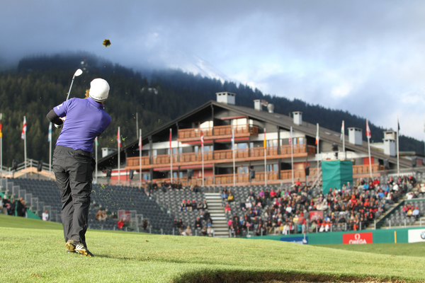 Richie Ramsay hits into 18 day 3 2012 E Masters