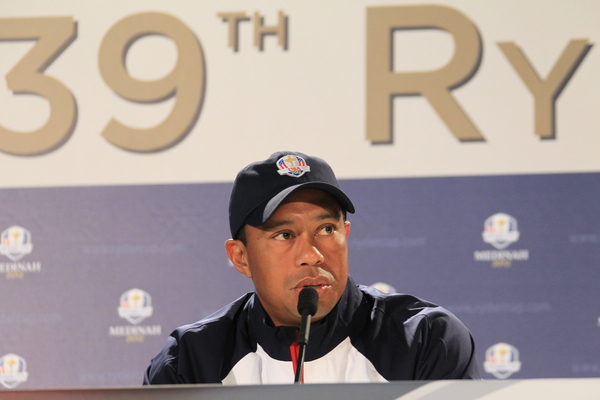 The last time Tiger Woods played in a Ryder Cup was two years ago but will Tom Watson hand him a 'wildcard' pick? (Photo - Eoin Clarke/www.golffile.ie)