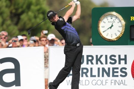 Rory McIlroy day one in Turkey (red)