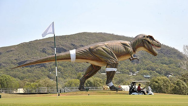 Dinosaurs at Coolum Resort