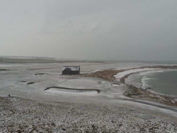 Crail covered in snow - Feb 2013 (red)