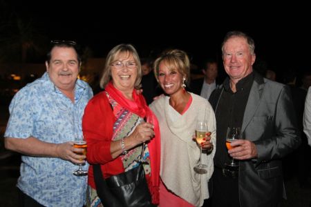 Dave and June Murphy - Gracious hosts during Commercial Bank Qatar Masters week.