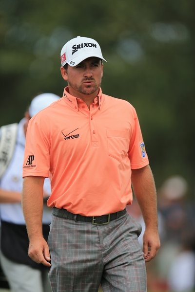 Graeme McDowell doubles the last to finish in a fourway tie for third. (Photo - Fran Caffrey/www.golfilie.ie)