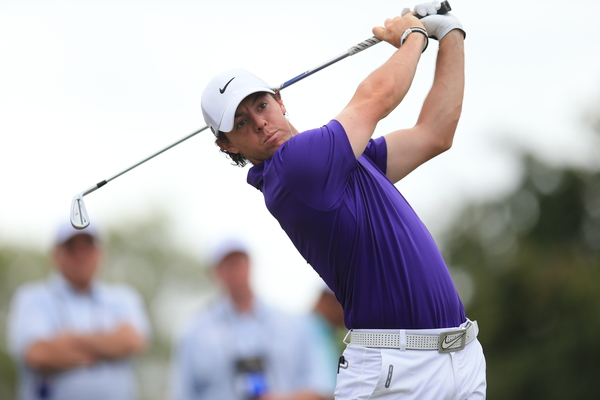 Rory McIlroy on route to shooting his best score five months on the final day of the WGC - Cadillac Championship.  (Photo - Fran Caffrey/www.golffile.ie)