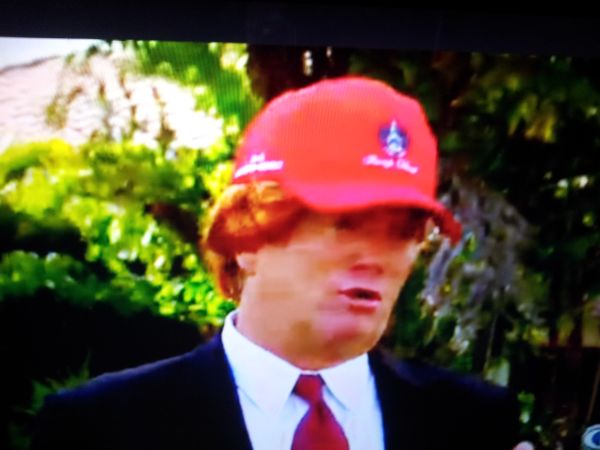Peter Jacobsen impressions of Donald Trump (3) red
