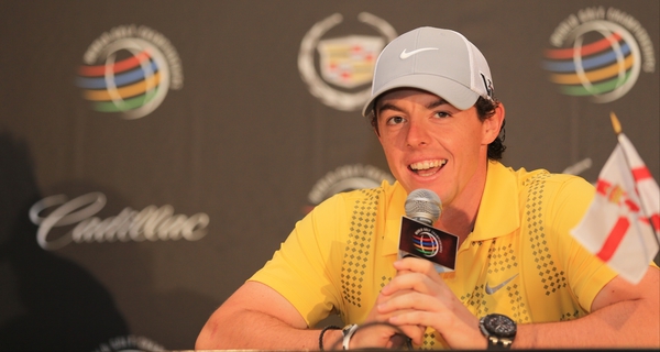 World No. 1 Rory McIlroy gives himself a 'red card' after walking off last week.  (Photo - Fran Caffrey/www.golffile.ie)