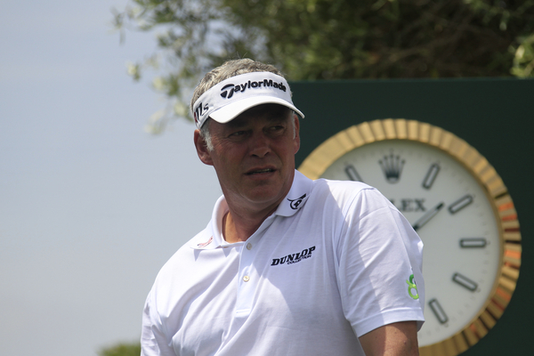 A hamstring injury forces Darren Clarke out of Valero Texas Open.