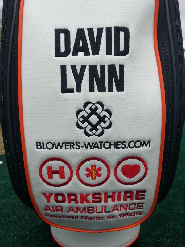 David Lynn flying the flag for Yorkshire Air Ambulance this season. (Photo - www.golfbytourmiss.com)