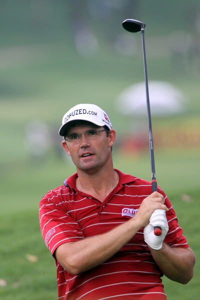 Padraig Harrington now wearing spectacles for the first time at a Major but doesn't need to refocus on Augusta National. (Photo - Jenny Matthews/www.golffile.ie)