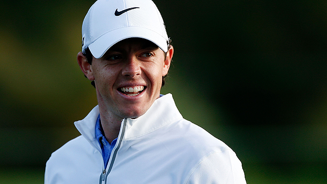 World No. 2 Rory McIlroy all smiles despite more silly mental errors on day one of the 2013 Valero Texas Open. (Photo - www.pgatour.com)