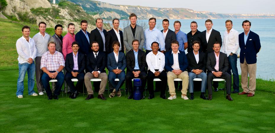 All 24 players competing in this week's historic Volvo World Matchp-Play Championship in Bulgaria. (Photo - www.europeantour.com)