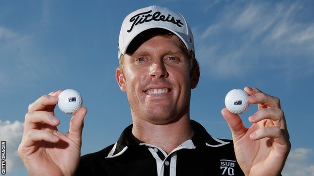 Aussie Andrew Dodt scores two aces on day two of Nordea Masters. (Photo - www.europoeantour.com)