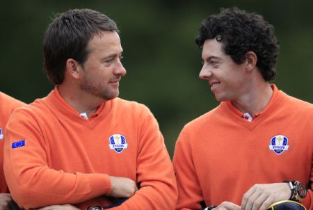All is not rosy between the US Open winning duo of Graeme McDowell and Rory McIlroy.