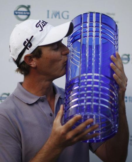 Belgian's Nicolas Colsaerts with 2012 Volvo World Match-Play title