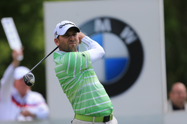 Sergio Garcia just four from the front with a round to play at the BMW PGA. (Photo - Fran Caffrey/www.golffile.ie)