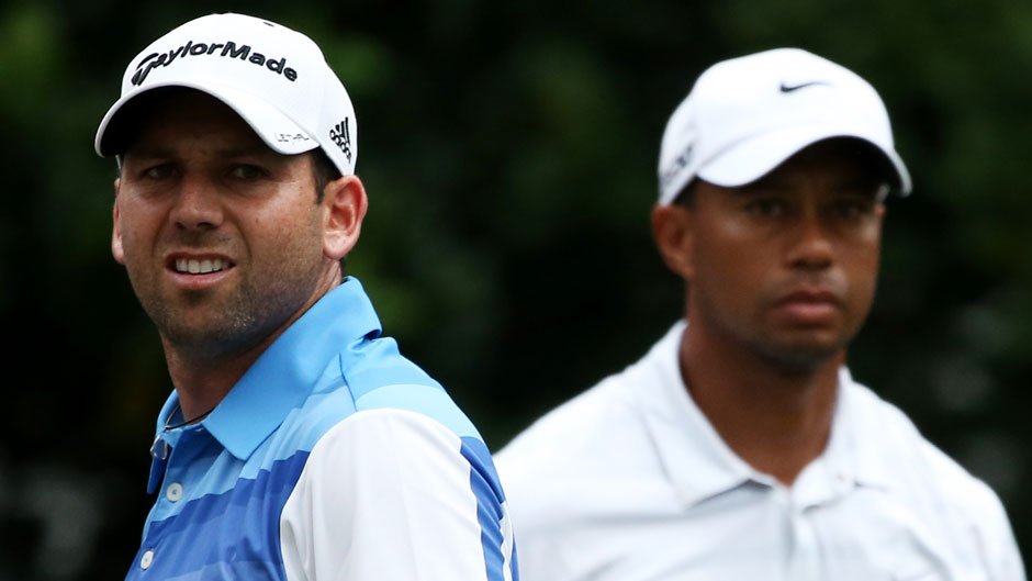 Sergio and Tiger spat continues at Wentworth. (Photo - www.golffile.ie)