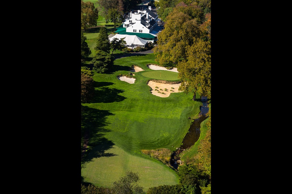 Merion's Par 3 13th hole.