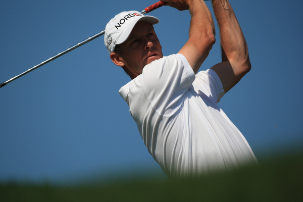 Dane Anders Hansen on route to a 66 and the lead on day one of the 2013 French Open. (Photo - www.golffile.ie)