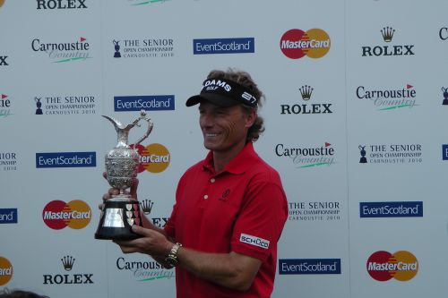 Germany's Bernhard Langer looking to capture a second Senior Open Championship in four years.  (Photo - www.golfbytourmiss.com)