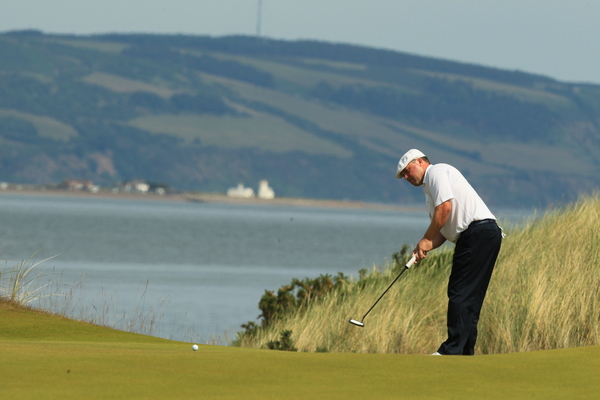 Chris Doak on route to a second straight 66 on day two of the 2013 Scottish Open. (Photo - Stuart Adams/www.golftourimages.com)