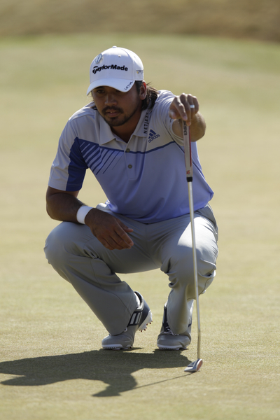 Jason Day battles an injury to be only five shots from the lead. (Photo - Eoin Clarke/www.golffile.ie)