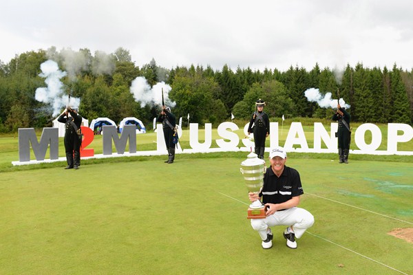 Michael Hoey makes it five Tour victories with his four shot success in M2M Russian Open. (Photo - www.europeantour.com)