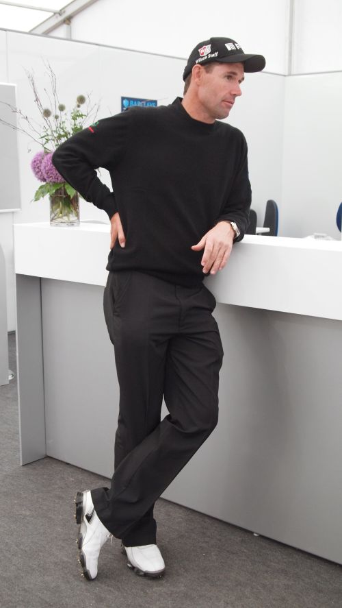 Padraig Harrington says the 2002 Open was his 'gold standard'.