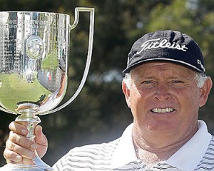 Ausrtralian Open champion Peter Senior teeing up first in 142nd Open.  (Photo - www.golffile.ie)