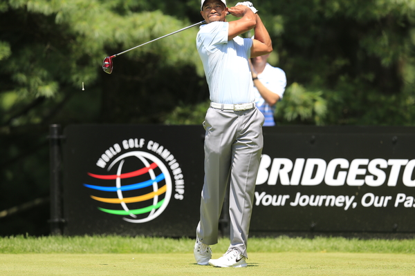 Tiger Woods takes a seven shot lead into the final round of the WGC - Bridgestone Invitational. (Photo - Eoin Clarke/www.golffile.ie)