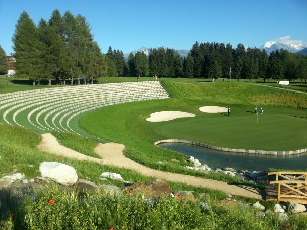 13th Hole - New stadium like hole.