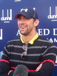 Michael Phelps to play alongside Scotland's Richie Ramsay in Wednesday's Omega European Masters Pro-Am. (Photo - www.golfbytourmiss.com)
