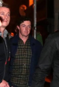 Double Major winning Rory McIlroy spotted in Dublin last night.  (Photo - www.independent.ie)