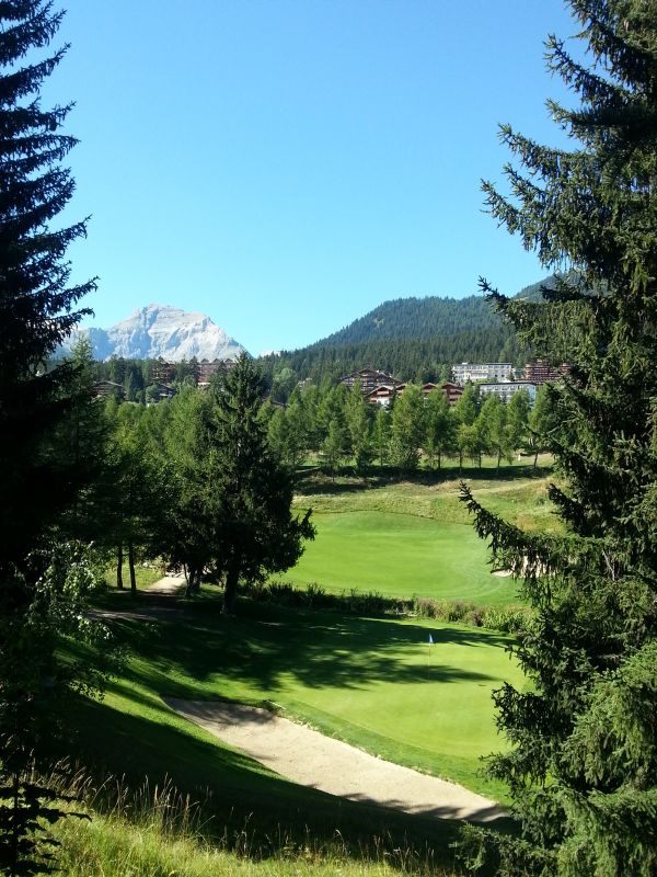 View looking back over the 5th green of the Jack Nicklaus designed course.