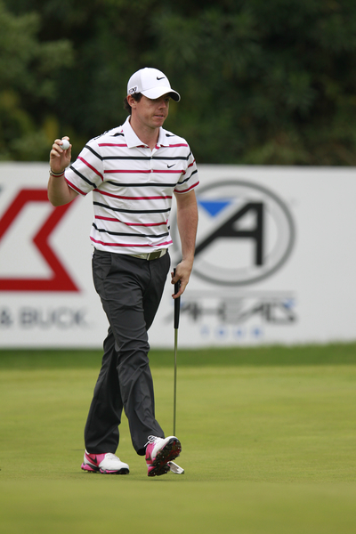 Rory McIlroy leads a first round of a tournament for a first time since the 2011 US Open. (Photo - Eoin Clarke/www.golffile.ie)