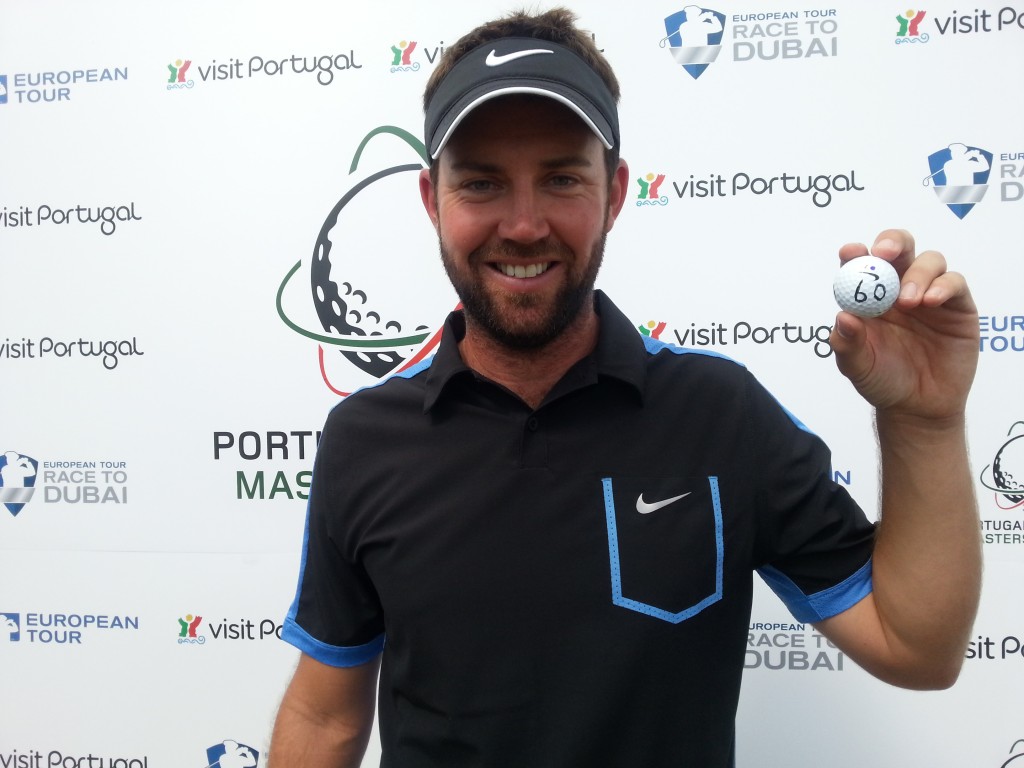 Scott Jamieson becomes 17th player in  EuropeanTour history to shoot a 60. (Exclusive photo - www.golfbytourmiss.com)