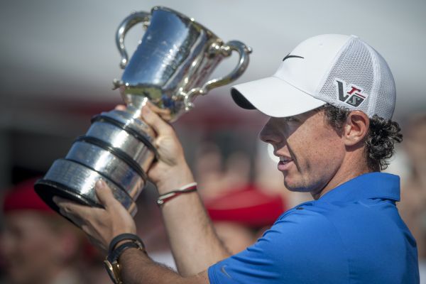Rory McIlroy becomes only the second European to capture the Australian Open. (Photo - Anthony Powter).