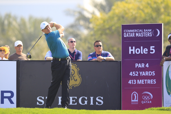 Ernie Els struggles with a stomach bug, jet lag and a far from friendly putter in Doha. (Photo - Eoin Clarke/www.golffile.ie)