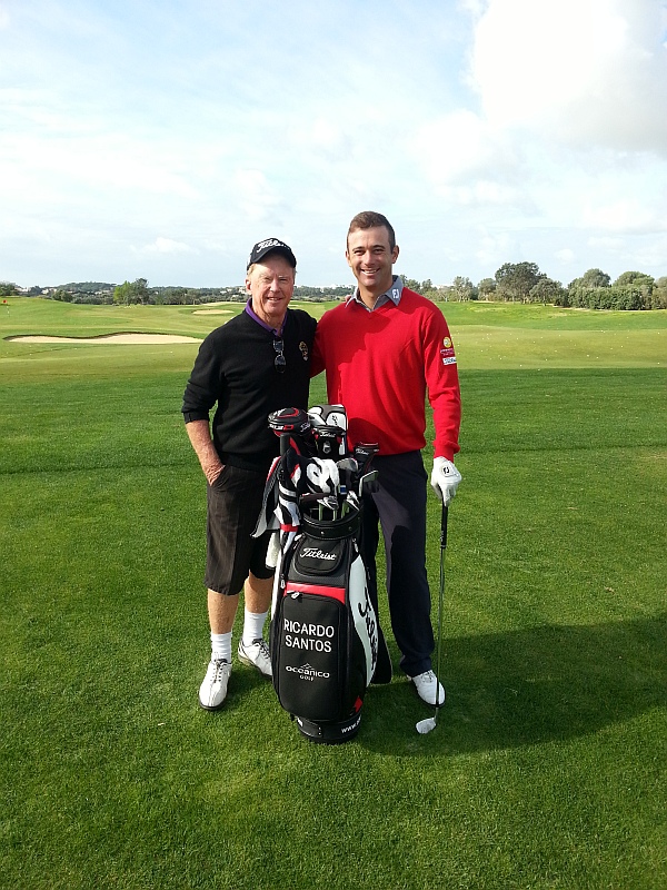 Bernie, who has covered all but one Portugal Masters, meets with Oceanico's Ricardo Santos